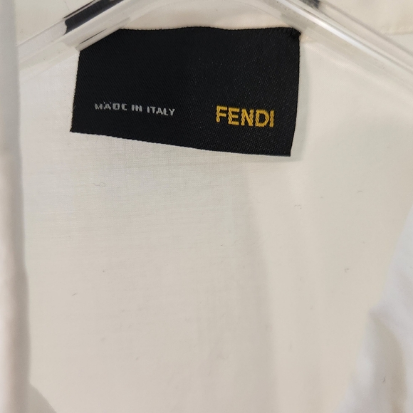 Fendi White Sleeveless Blouse 40 (8 M) - Picture 7 of 10